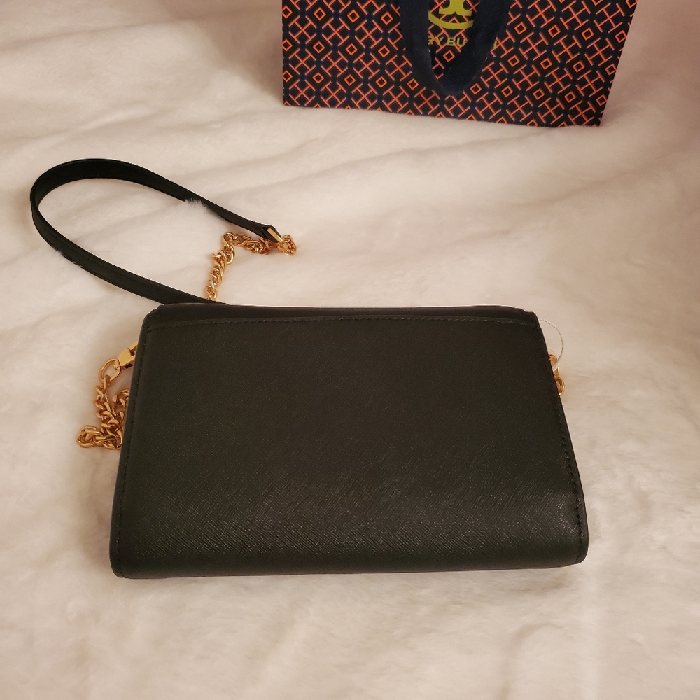 BRAND NEW! TORY BURCH Emerson Chain Wallet, Clutch, Shoulder, Crossbody Bag - Picture 6 of 15